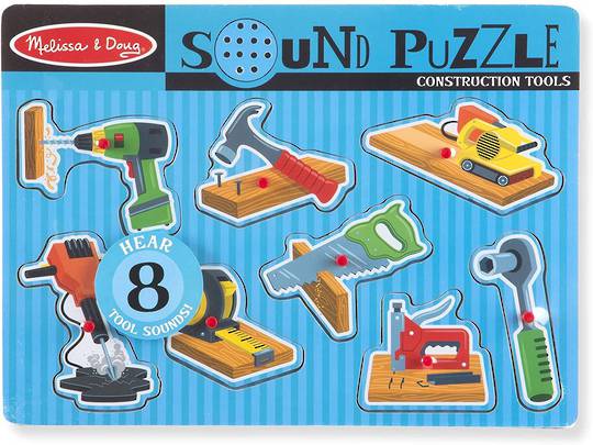 Construction Tools Sound Puzzle